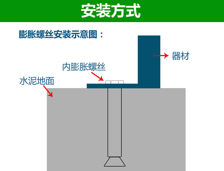 儿童跷跷板健身器材安装示意图